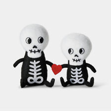 Hyde and EEK Boutique 2023 Halloween Felt Tombstone Skeleton Duo Figurine picture