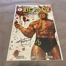 Codename Ric Flair #1 Tyler Kirkham Battle Damaged Trade Signed With COA NM picture