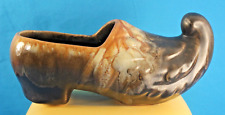 Belgian Brown Dutch-Style Pixie-Toe Low Heel Shoe - Libby Yalom Collection picture
