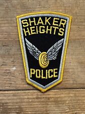 Shaker Heights Hts Ohio OH Police Shoulder Patch New Flying Wheel picture