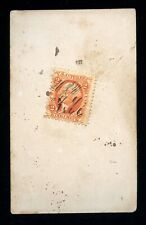 1866 CDV  2¢ Orange Tax Stamp  Seated Lady picture
