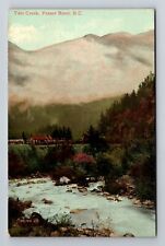 Fraser River-British Columbia, Yale Creek, Antique Vintage Souvenir Postcard picture