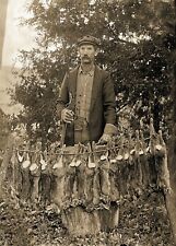 Fantastic... Rabbit Hunter ... Antique Hunting ...Photo Reprint 5x7 picture