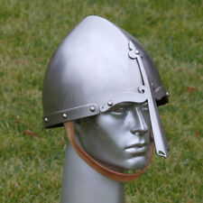 18GA SCA Medieval VIKING Wolf GJERMUNDBU Helmet Armor Replica Helmet AJ407 picture