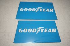 Vintage Goodyear Tire Rack Stand Display Sign Topper Set No Frame Store Display picture
