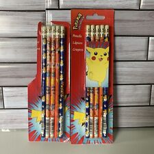 Vtg Pokemon Pencils 1999 Nintendo 4087 Pickachu Charizard NEW Old Stock RARE picture
