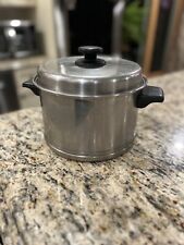 Vintage Lifetime Cookware 18-8 Stainless Steel 4 QT Stock Pot w/Lid picture