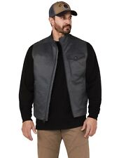 Brothers and Sons Men's Solid Baby Twill CC Zip-Front Vest  - BASSP22V01-BRN picture