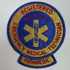 NREMT Paramedic National Registered Emergency Medical Technician Patch G7 picture