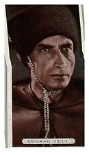 Ardath Famous Film Stars 1934 Card Tobacco Photo #11 Of 50 Conrad Veidt  Vg-Ex picture