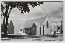 Postcard RPPC Union Memorial Congregational & Methodist Church in Milford, IA picture