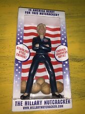 The Hillary Clinton Nutcracker Stainless Steel Original Box Gag Gift picture