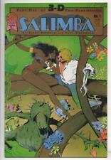 SALIMBA 3-D #1, VF, Paul Chadwick, BlackThorne, 1986, NO glasses picture