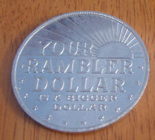 NOS Rambler Dollar Dealer Promo Coin Token  American Motors AMC Promotional Item picture