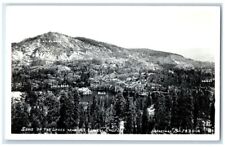 c1940's Mt. Elwell Little Bear Lakes View Eastman CA RPPC Photo Postcard picture