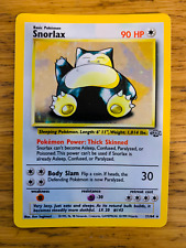 Snorlax (11/64) Holo Jungle Set Pokemon Card FAST & FREE P&P picture