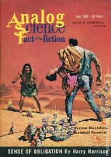 Analog Science Fiction/Science Fact Vol. 68 #1 VG 1961 Stock Image Low Grade picture