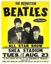 THE BEATLES Poster 1966 at Shea Stadium 8x10 Photo Print picture