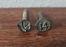 Antique Dated Railroad Nail 1914 picture
