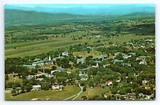 Postcard Middlebury Vermont Aerial View College Champlain Vally Adirondacks picture