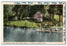 1950 The Guardian Devils Gap Kenora Ontario Canada, Canoeing Vintage Postcard picture