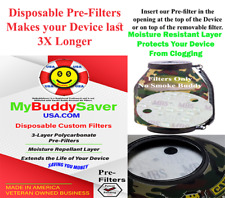 Smoke Buddy Original (3PK) Compatible Moisture Repellent Disposable Pre-Filters picture