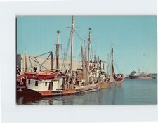 Postcard Harbor Scene Portland Maine USA picture