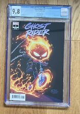 Ghost Rider #1 CGC 9.8 White Pages Skottie Young Variant Cover NM/MT 2022 #247 picture