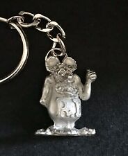 VINTAGE  RAT FINK SOLID METAL KEYCHAIN great for any hot rider picture