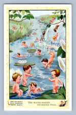 1920'S. THE WATER-BABIES, WALT DISNEY. POSTCARD. 1A38 picture