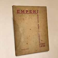 1939 MORGAN PARK HIGH SCHOOL YEARBOOK 'EMPEHI' CHICAGO, ILLINOIS METRO PRE-WW2 picture