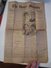 1917 THE DAILY MAROON NEWSPAPER - UNIVERSITY OF CHICAGO - TUB B picture