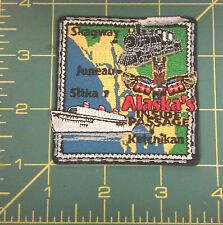 Alaska Inside Passage iron on Embroidered Patch - we combine & ship worldwide picture