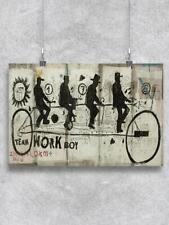 Team Work Bike Ride Poster -Image by Shutterstock picture