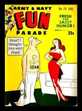 ARMY & NAVY FUN PARADE #79, 1957, HARVEY, DIGEST COMIC “RARE” picture