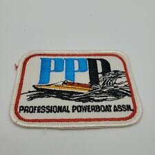 Vintage Professional Powerboats Association PPA Patch Fishing Water Sports RARE picture