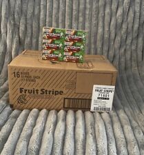 Fruit Stripe Gum 16 Boxes  Sealed Case Discontinued Collectible Non-Consumable picture