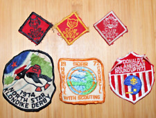 Boy Scouts of America BSA Patch Lot of 5 Vintage 70's picture