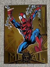 2021 2022 UD Marvel Metal Universe SPIDER-MAN SP Parallel YELLOW FX #64 picture