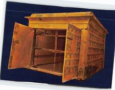 Postcard The First great shrine of wood covered The Egyptian Museum Cairo Egypt picture