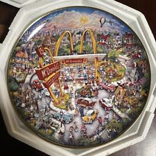 Vintage McDonald's Golden Moments Collector's Plate Limited Edition By Bill Bell picture