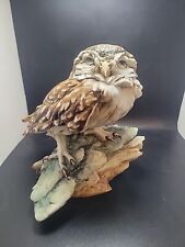 Vintage Giuseppe Tagliariol Tay Italy Elf Owl Sculpture Figurine Ceramic picture