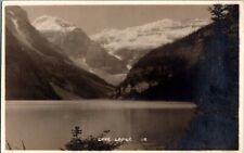 RPPC of Banff AB, Lake Louise, Mountains, Alberta Canada Postcard picture