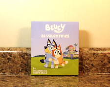Bluey 26 Valentines Day Cards Set NEW picture