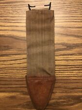WWI U.S. BOLO Bowie Fighting Knife Scabbard Case Brauer Bros Dated 1918 WW1 1917 picture