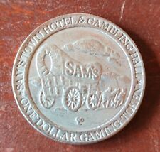 Vintage Sam's Town Hotel & Gambling Casino Las Vegas NV $1.00 Casino Coin Token picture