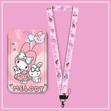 Melody Keychain ID Holder with Breakaway Lanyard for ID Badge with Metal Keyring picture