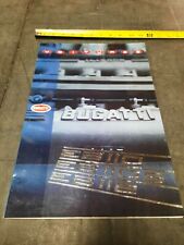 1991 Bugatti EB110 EB110S EB112 Huge Prestige Color Brochure Catalog Original  picture