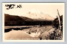 Mt St Helens WA-Washington, RPPC, Spirit Lake, Broken Mirror, Vintage Postcard picture