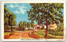 Postcard - Highway Approaching South Fallsburg, New York picture